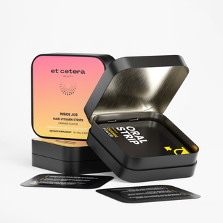 Inside Job Hair Vitamin Strips, 30 strips, by et cetera beauty