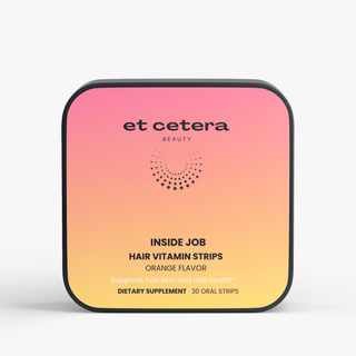 Inside Job Hair Vitamin Strips, 30 strips, by et cetera beauty