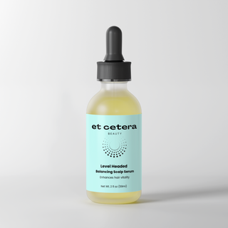 Level Headed Balancing Scalp Serum, 2 fl oz, by et cetera beauty